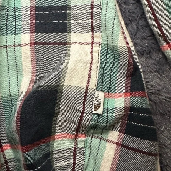 North Face Arroyo Flannel Shirt 100% Cotton Men’s XL Outdoor Hiking - Picture 5 of 6